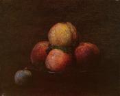 亨利 方丹 拉图尔 : Peaches and a Plum